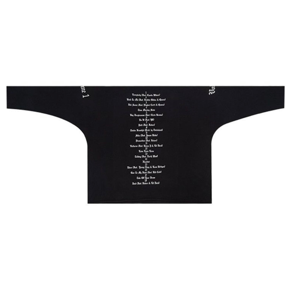 “VULTURES” YEEZY BLK L/S