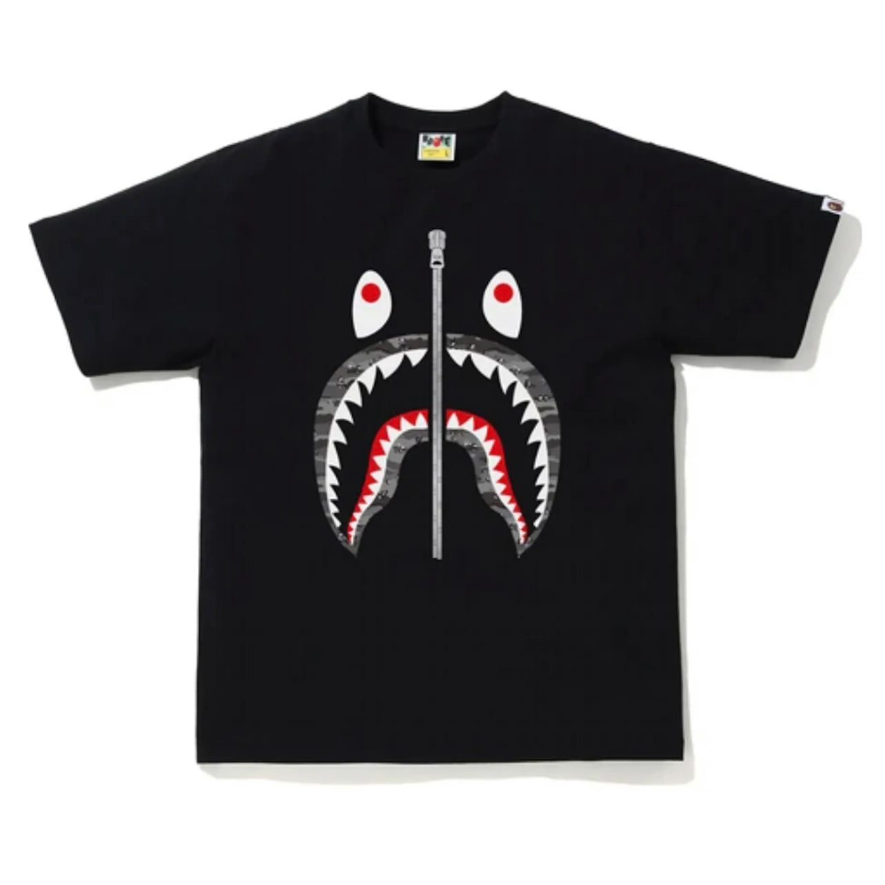 "DESERT CAMO SHARK" BAPE TEE