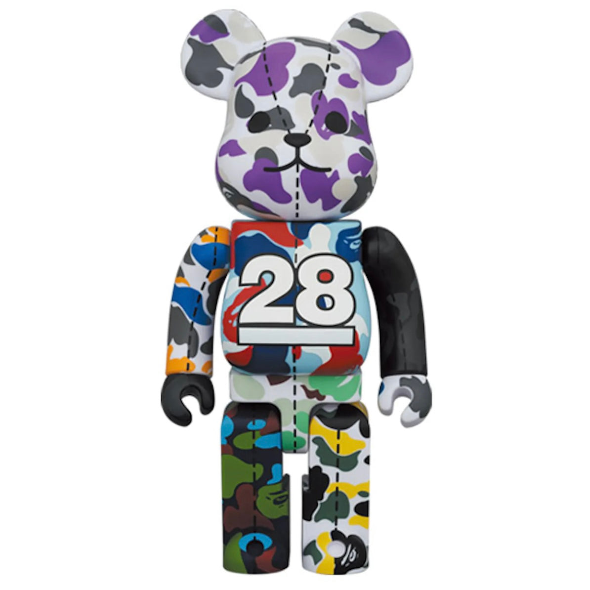 BAPE X BEARBRICK 28TH ANNI 400% #1