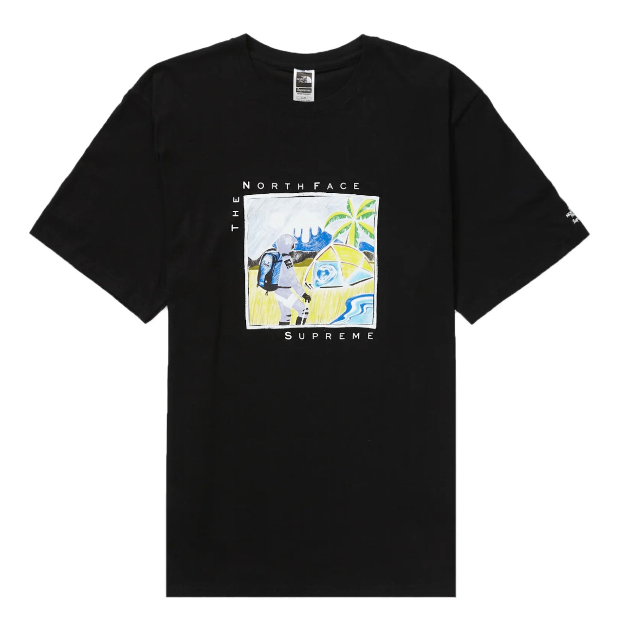 "TNF SKETCH TEE" SUPREME TEE