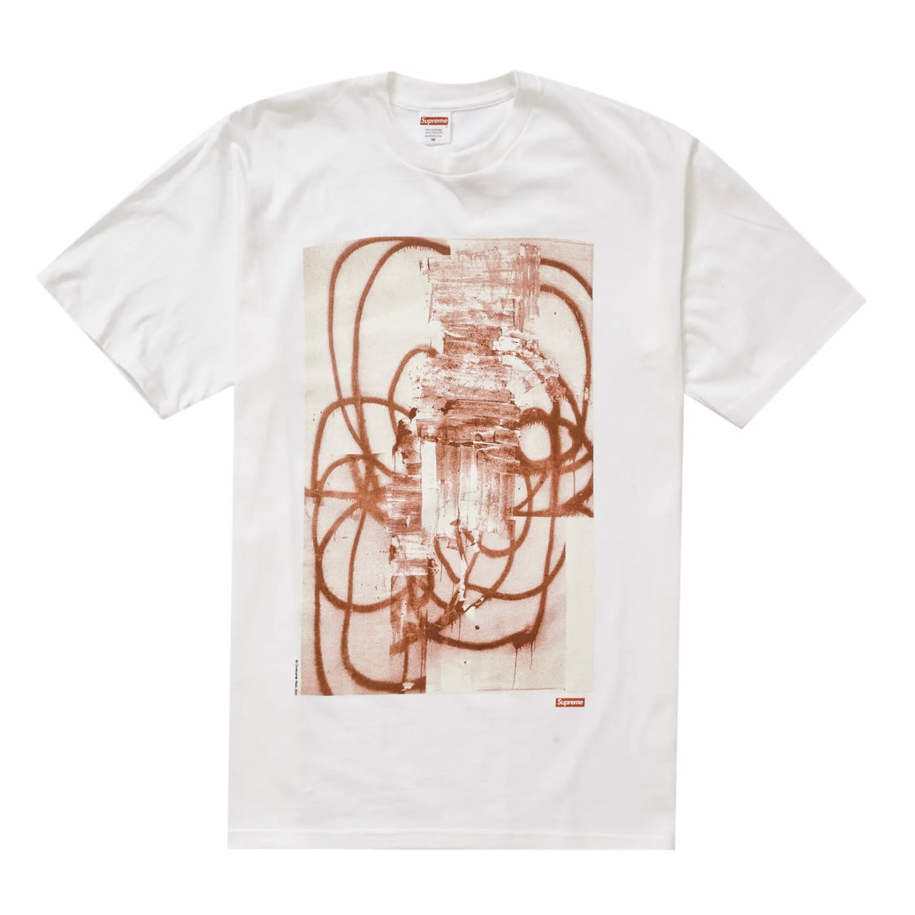 "CHRISTOPHER WOOL 2001" SUPREME TEE