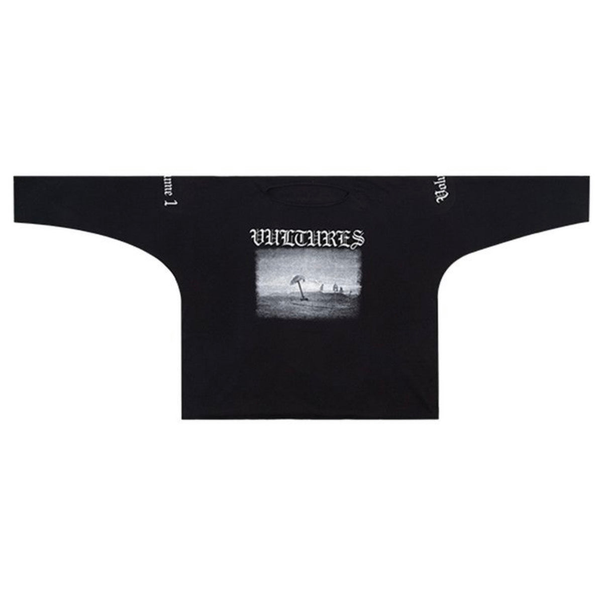 “VULTURES” YEEZY BLK L/S