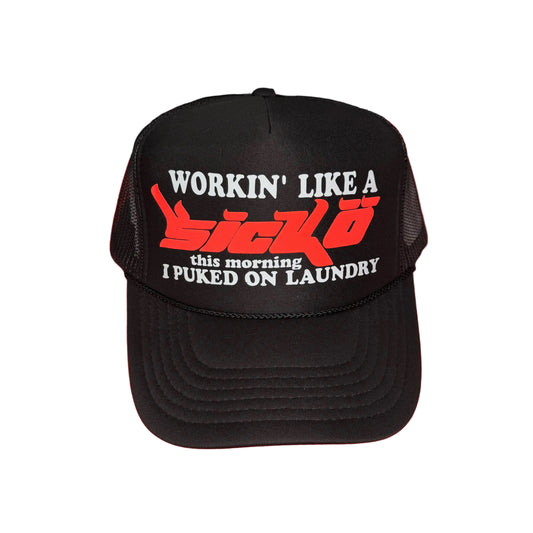 SICKO LAUNDRY TRUCKER HAT