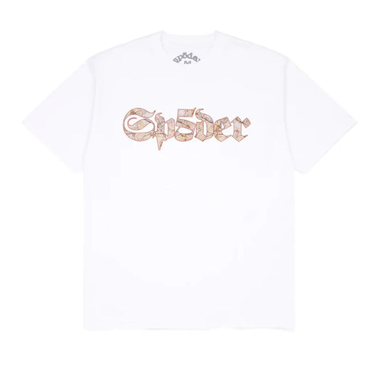 WHITE JUAN V2 SP5DER TEE