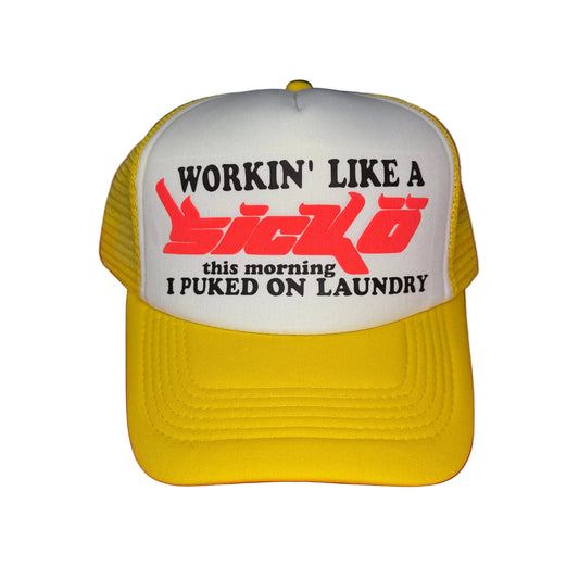 SICKO LAUNDRY TRUCKER HAT