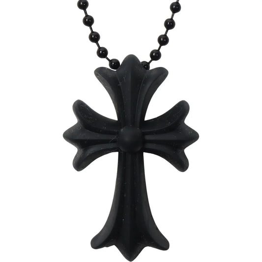 CH CROSS SILICHROME NECKLACE