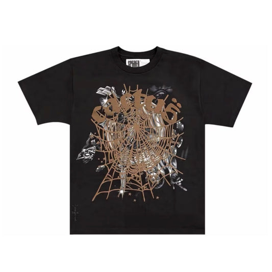 “AIRBRUSH” CACTUS JACK X SP5DER TEE