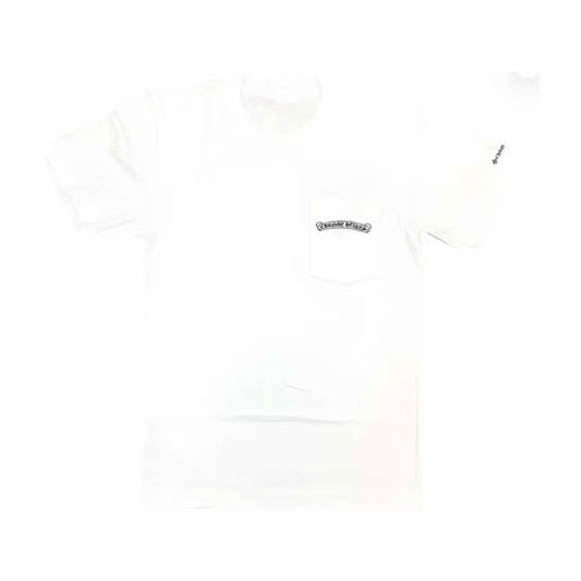 CHROME HEARTS SCROLL LOGO POCKET TEE