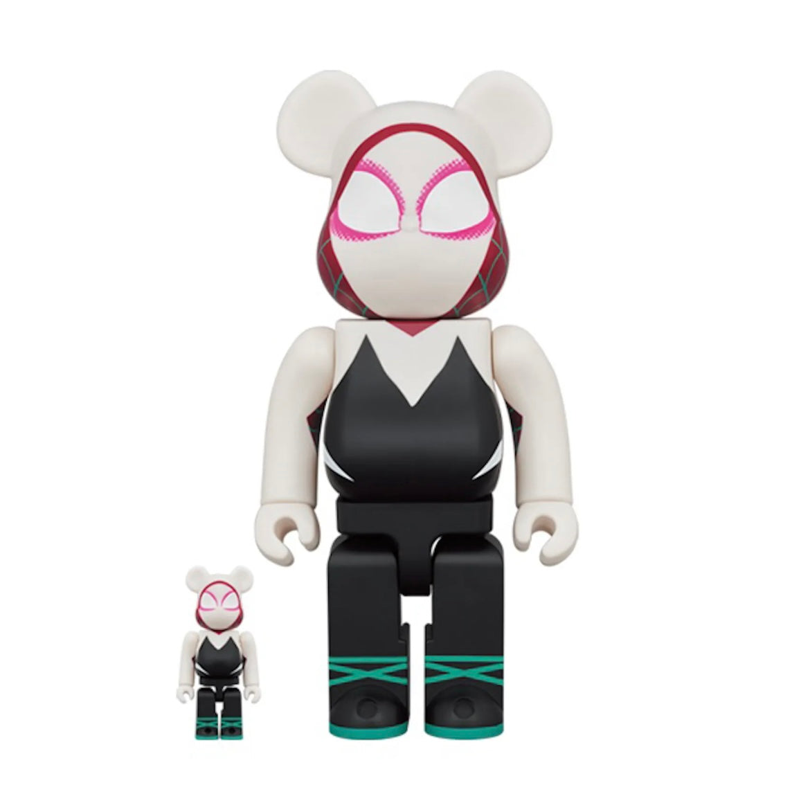 BE@RBRICK INTO THE SPIDER-VERSE SPIDER-GWEN 400% & 100%