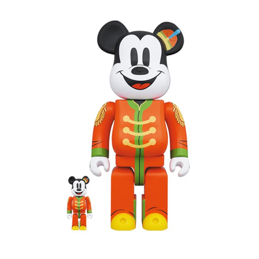 BE@RBRICK MICKEY MOUSE THE BAND CONCERT 400% & 100%