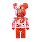 BE@RBRICK X BAPE ABC SHARK CAMO PINK 200%