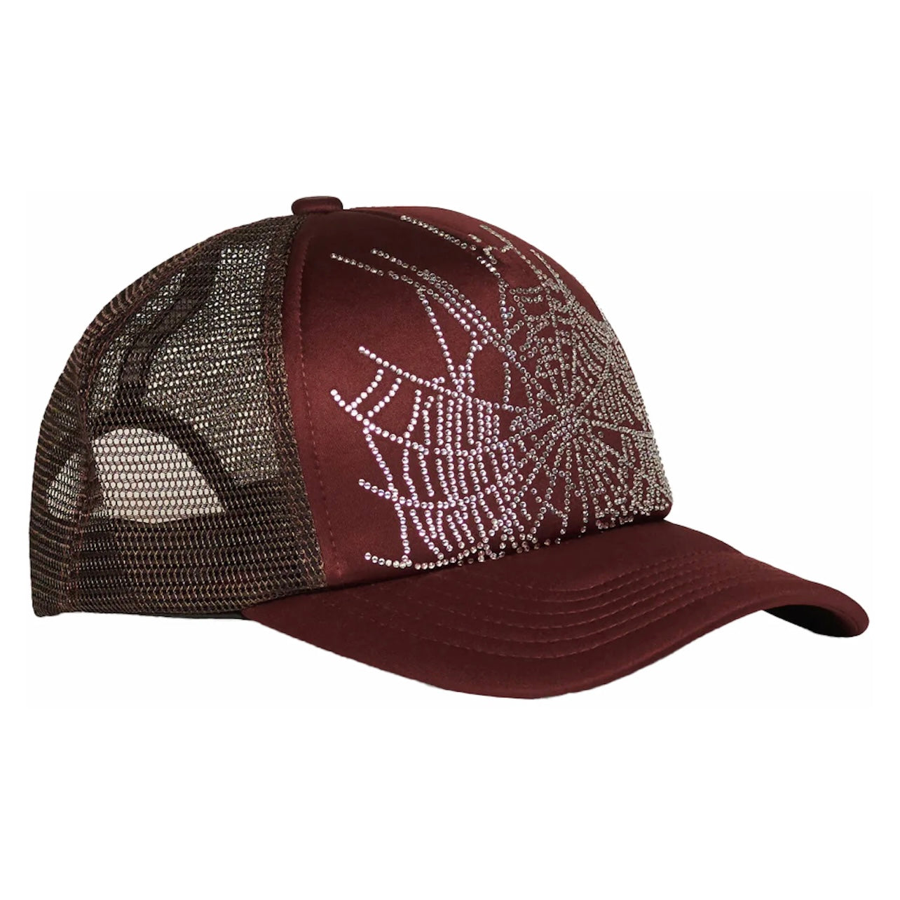 BROWN WEB SP5DER TRUCKER