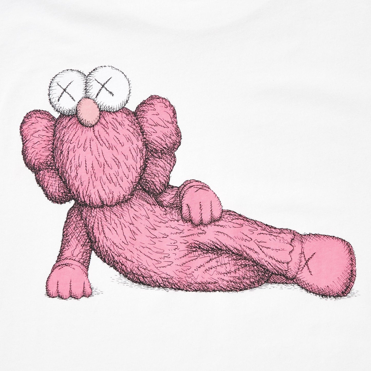 KAWS PINK TEE