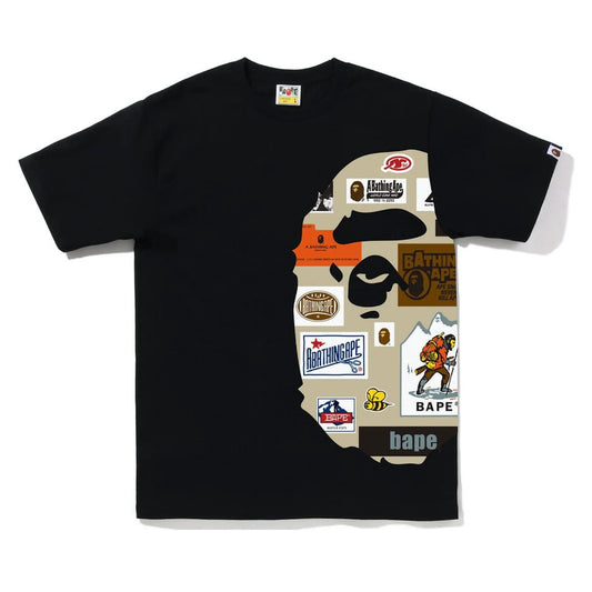 “MULTI LABEL SIDE BIG APE” BAPE TEE