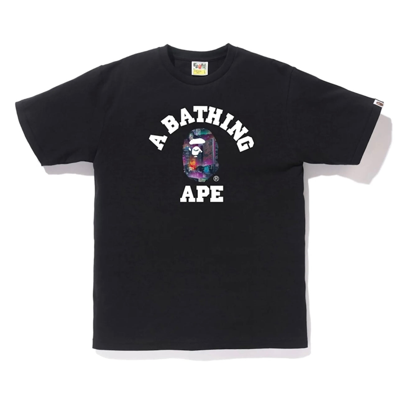 "NEON TOKYO COLLEGE" BAPE TEE