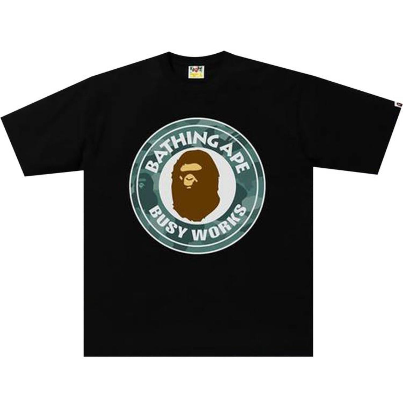 "CAMO BUSY WORKS" BAPE TEE