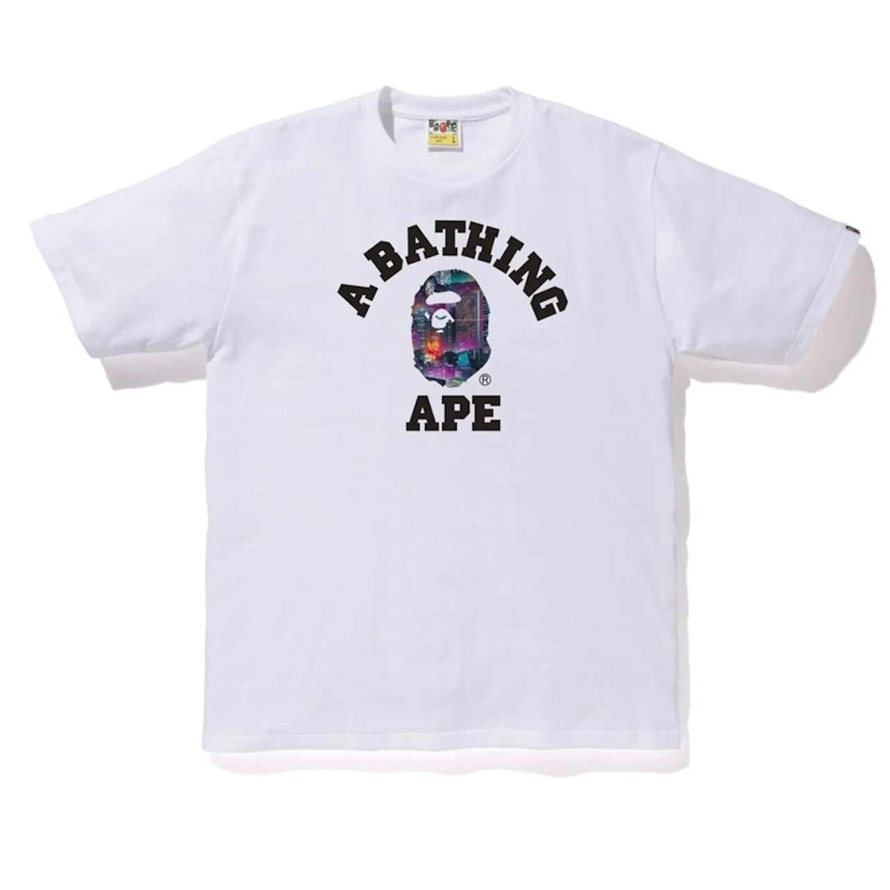 "NEON TOKYO COLLEGE" BAPE TEE