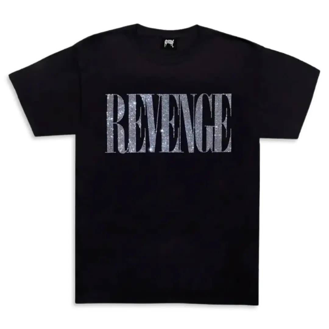 "NIRVANA RHINESTONE" REVENGE TEE